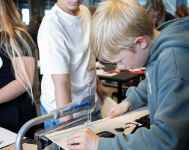 Jonge uitvinders aan de slag