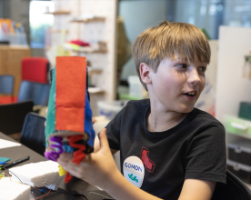 Jonge uitvinders aan de slag
