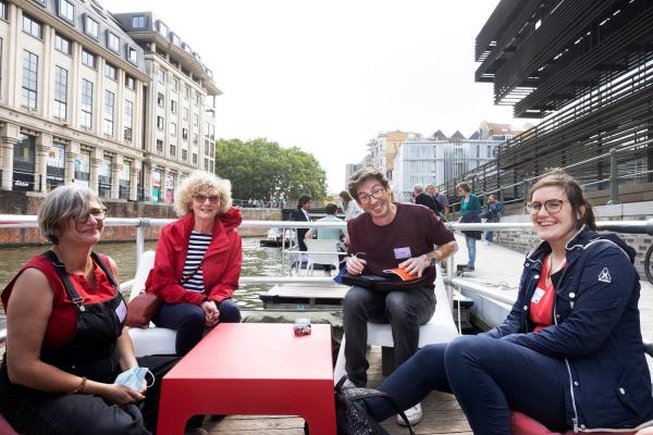 Comon network activities on solar driven boats